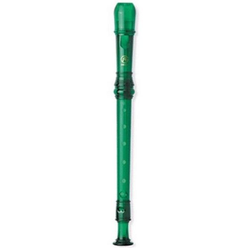 Flauta Dulce Soprano Digitación Barroca Angel ASRB-251GR Plástico Ver