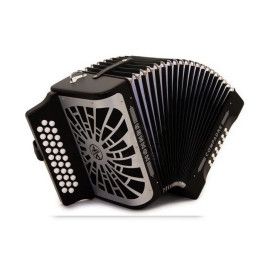 Acordeón FBbEb Hohner Compadre A-48421 Negro
