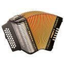 Acordeón Hohner A-56211-GCF Corona II Lacado Negro