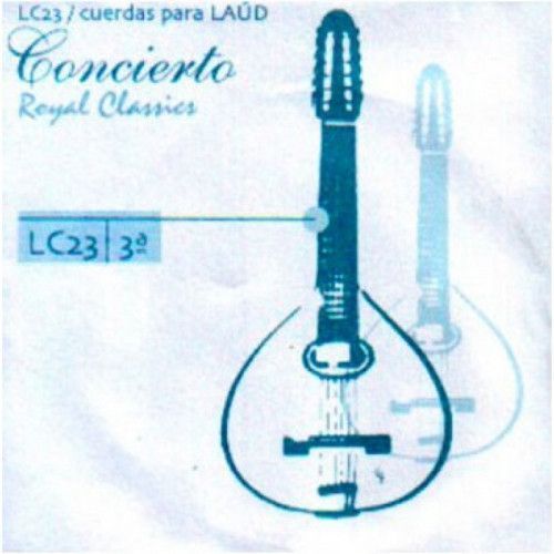 Cuerda 3ª Laúd Royal Classics Concierto LC-23