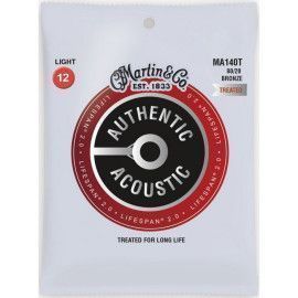 Juego Cuerdas Guitarra Acústica Martin MA-140T Lifespan 80/20 012-054
