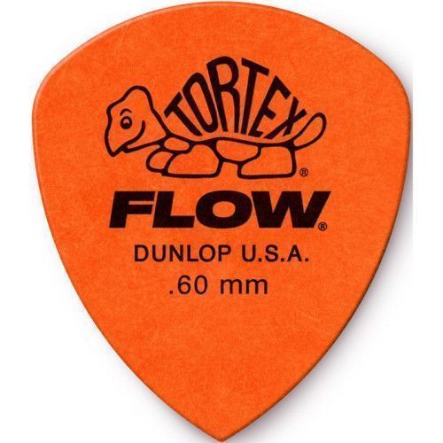Bolsa 12 Púas Dunlop 558P-060 Tortex Flow Standard 0.60mm Pickers