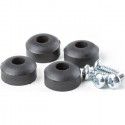 Juego 4 Patas Pedal Dunlop Con Tornillos ECB-151