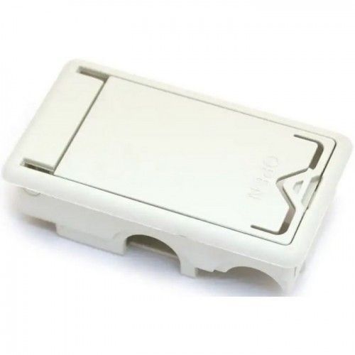 Caja pila para pedales Dunlop Crybaby ECB-244WH Blanca