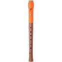 Flauta Dulce Soprano Digitación Alemana Smart WRS-4338G-OG Mixta Naran