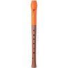Flauta Dulce Soprano Digitación Alemana Smart WRS-4338G-OG Mixta Naran