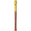 Flauta Dulce Soprano Digitación Alemana Smart WRS-4338G-YE Mixta Amar