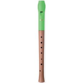 Flauta Dulce Soprano Digitación Alemana Smart WRS-4338G-GR Mixta Verde
