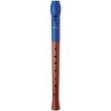 Flauta Dulce Soprano Digitación Alemana Smart WRS-4338G-BL Mixta Azul