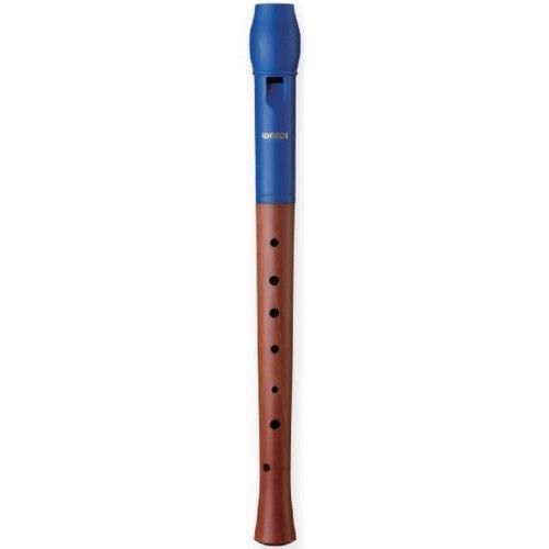 Flauta Dulce Soprano Digitación Alemana Smart WRS-4338G-BL Mixta Azul