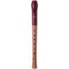 Flauta Dulce soprano Digitación Alemana Smart WRS-4338G-PU Mixta Púrpu