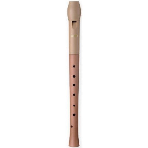 Flauta Dulce Soprano Digitación Alemana Smart WRS-4338G-BG Mixta Beige