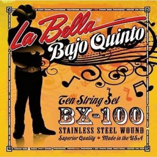 Juego Bajo Quinto La Bella BX-100