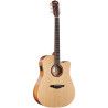 Guitarra Acústica Veelah V1-DCE Cutaway Electrificada