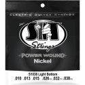 Juego Cuerdas Guitarra Eléctrica SIT Powerwound S1038 010-038