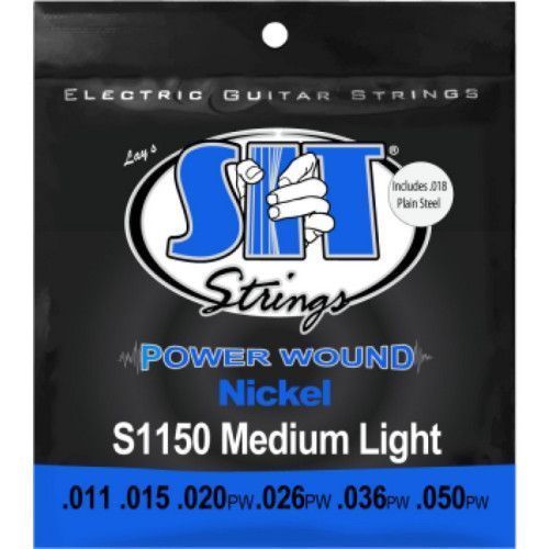 Juego Cuerdas Guitarra Eléctrica SIT Powerwound S1150 011-050