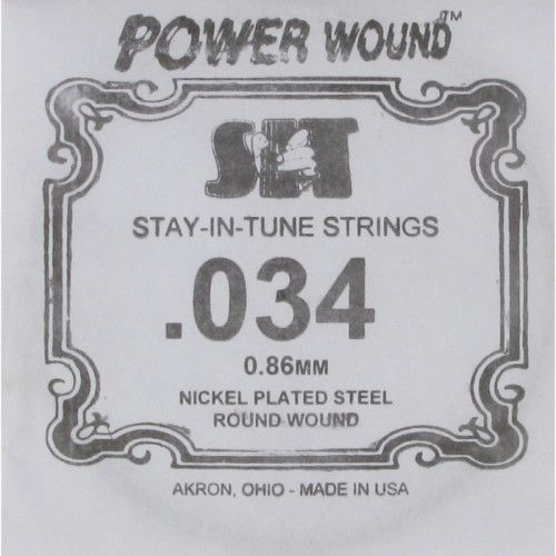Cuerda Guitarra Eléctrica SIT .034PW