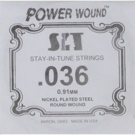 Cuerda Guitarra Eléctrica SIT .036PW