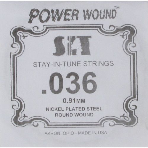 Cuerda Guitarra Eléctrica SIT .036PW