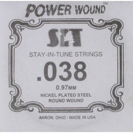 Cuerda Guitarra Eléctrica SIT .038PW