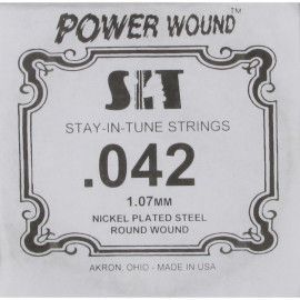 Cuerda Guitarra Eléctrica SIT .042PW