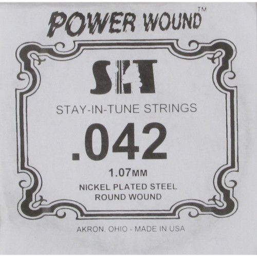 Cuerda Guitarra Eléctrica SIT .042PW