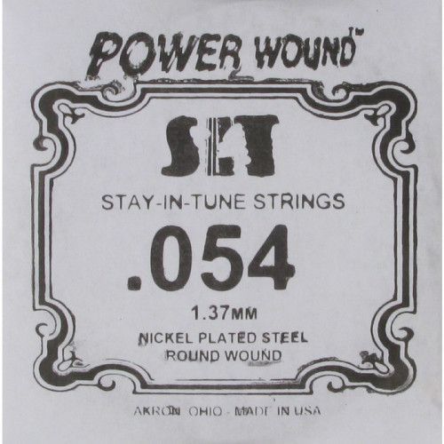 Cuerda Guitarra Eléctrica SIT .054PW