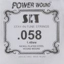 Cuerda Guitarra Eléctrica SIT .058PW