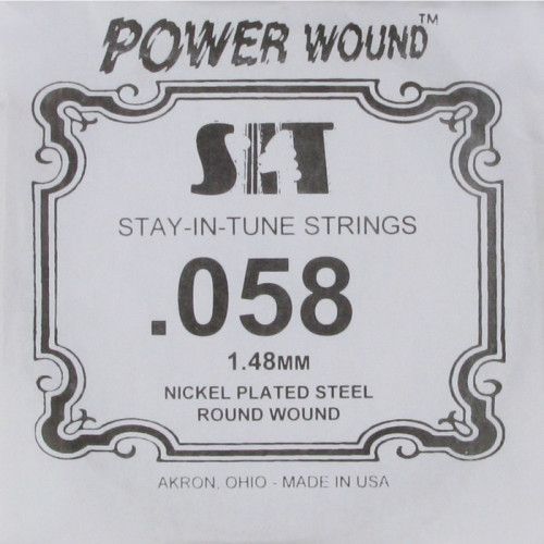 Cuerda Guitarra Eléctrica SIT .058PW