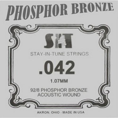 Cuerda Guitarra Acústica Phosphor Bronze SIT .042B