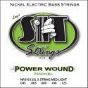 Juego 5 Cuerdas Bajo SIT Powerwound NR545125L 045-125