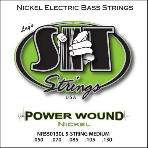 Juego 5 Cuerdas Bajo SIT Powerwound NR550130L 050-130