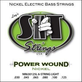 Juego 6 Cuerdas Bajo SIT Powerwound NR630125L 030-125