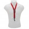 Cordón Saxo BG S-39SH Standard Rojo al cuello