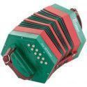 Concertina Stagi PL4-2 Plástico Verde