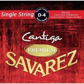 Cuerda Savarez Clásica 4a Cantiga Premium Roja 514-RP