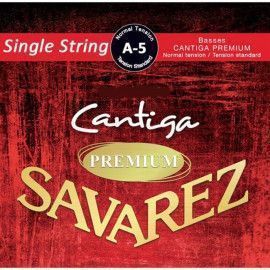 Cuerda Savarez Clásica 5a Cantiga Premium Roja 515-RP