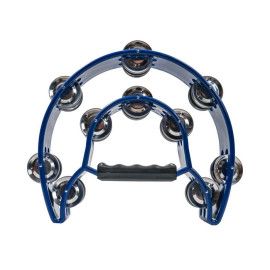 Pandereta Media Luna Doble Bocheli TAM-20BL Azul