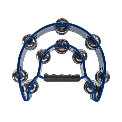 Pandereta Media Luna Doble Bocheli TAM-20BL Azul