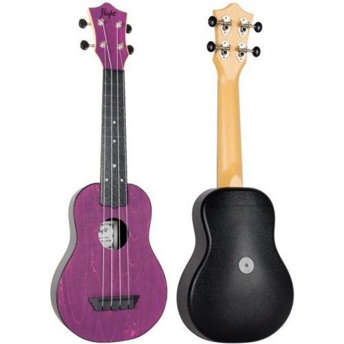 Ukelele Soprano Flight TUS-35PP Travel Púrpura