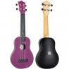 Ukelele Soprano Flight TUS-35PP Travel Púrpura