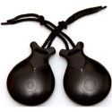 Castañuela Jale Tela Negra Prensada 9 86-9