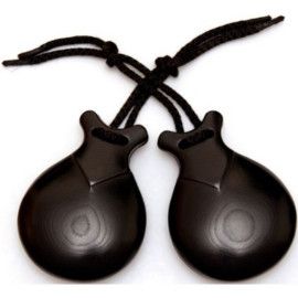 Castañuela Jale Tela Negra Prensada 9 86-9