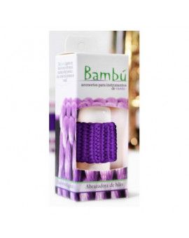 Abrazadera Saxo Soprano Bambú Cordón
