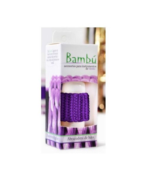 Abrazadera Saxo Soprano Bambú Cordón