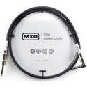 Cable Dunlop Jack-Jack TRS Stereo (90 cms) DCIST-03R Acodado