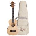 Ukelele Concert Flight DUC-525EQ Designer Electroacústico Abeto/Zebr