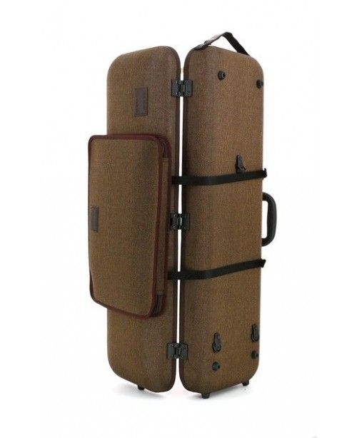 Estuche violín Gewa Bio bolsa partituras marrón 309112