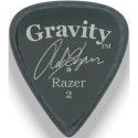 Púa Gravity Razer Standard 2.0mm Mate Smoke Chapman GRCSP
