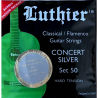Juego Cuerdas Luthier 50 Super Carbon Clásica LU-50SC
